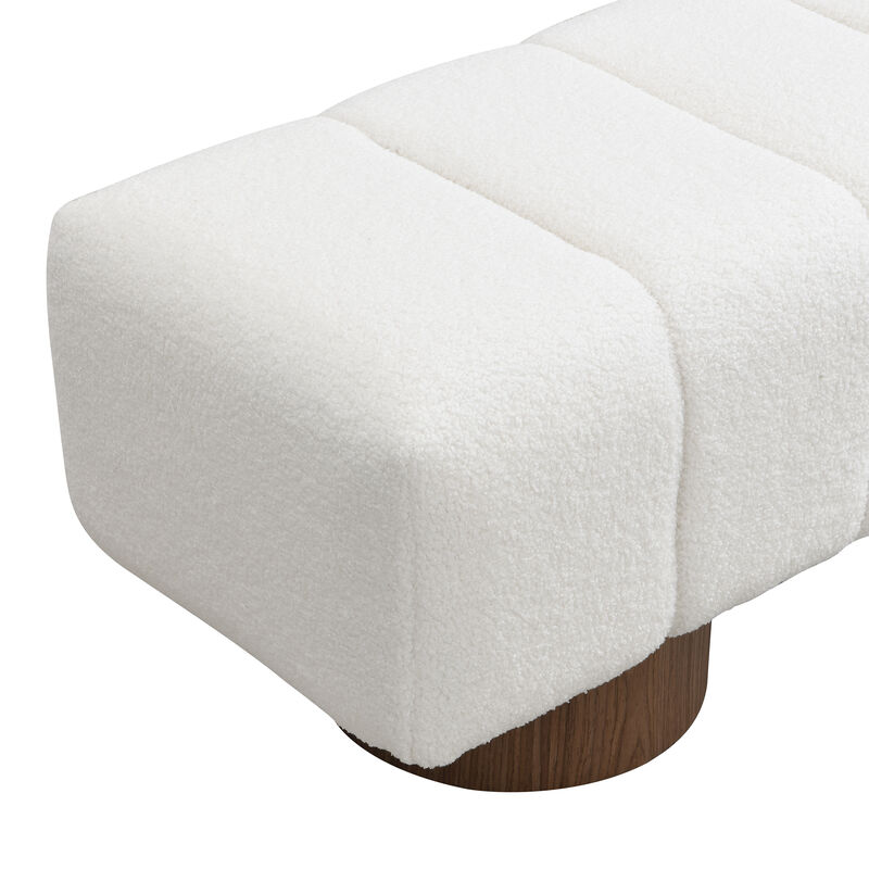 Merax Upholstered Dining Bench for Dining Room