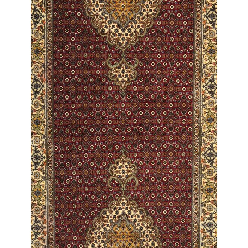 Pasargad Home Baku Hand-Knotted Silk & Wool Runner image number 2