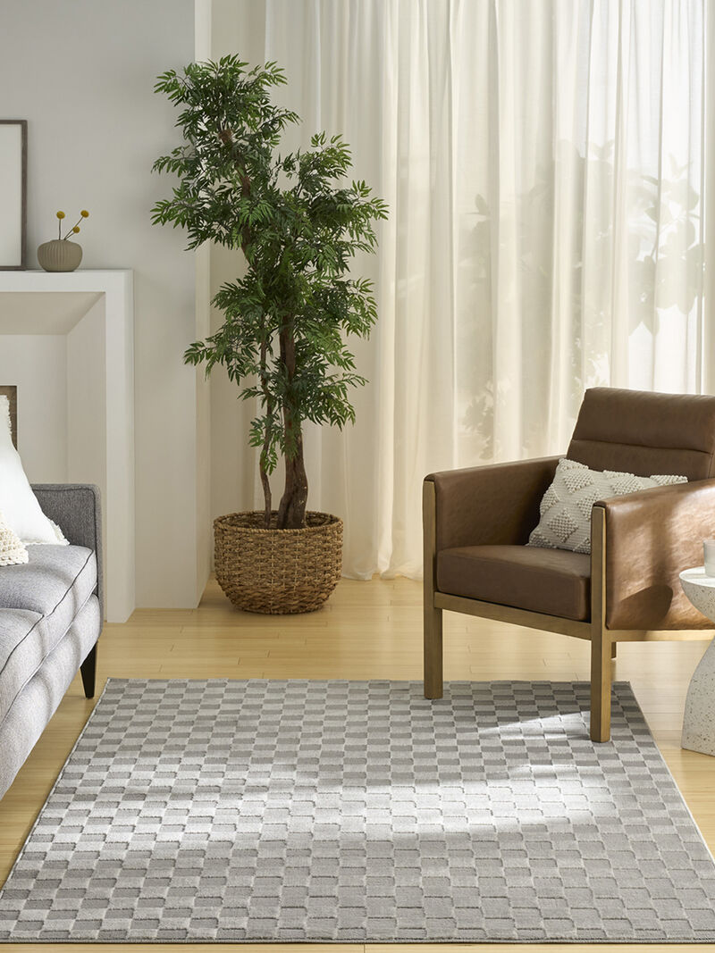 Serenity Home SRH09 Gray 5'3" x 7'3" Rug