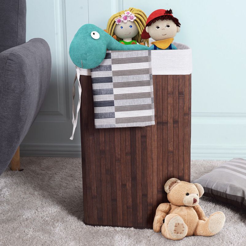 Wicker Laundry Hamper image number 1
