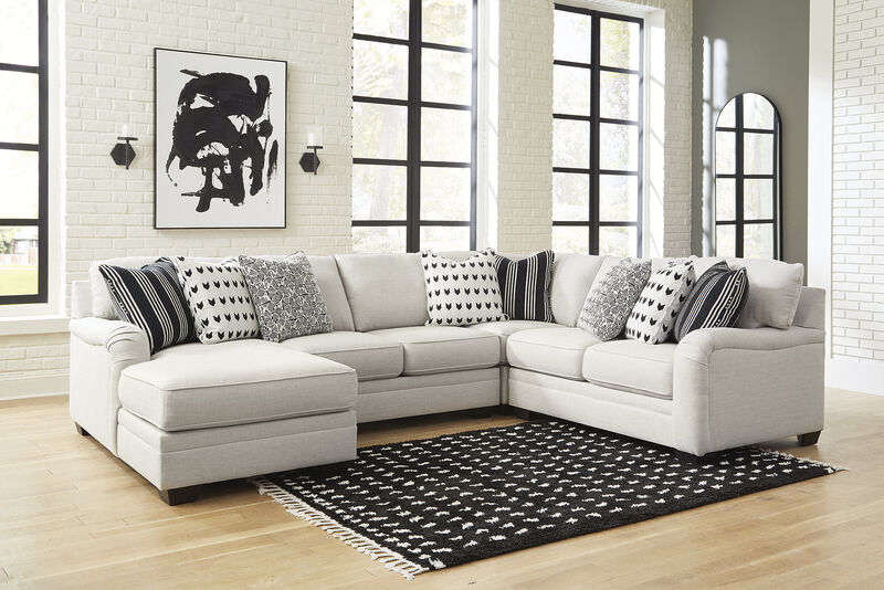 Huntsworth 4-Piece Sectional with Chaise