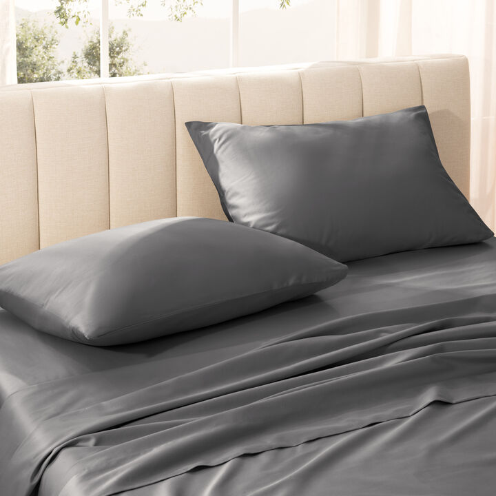 400 Thread Count Organic Cotton Sateen Pillowcase Set
