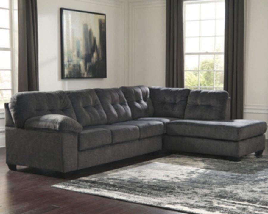 Accrington 2-Piece Sectional with Right Arm Facing Chaise