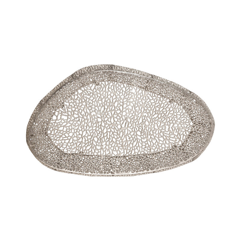 Iveressae Oval Open-Mesh Coffee Table image number 7