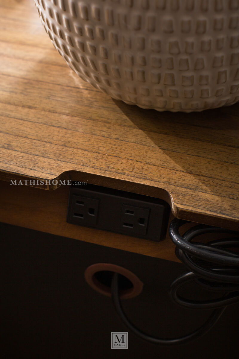 Cyrus 2 Drawer Nightstand