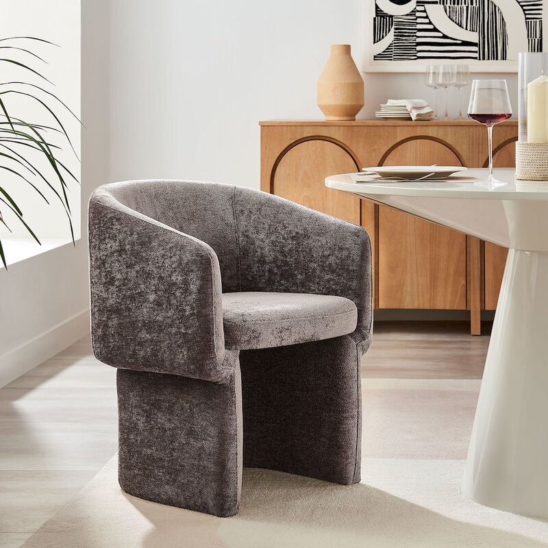 Verity Chenille Dining Armchair image number 8