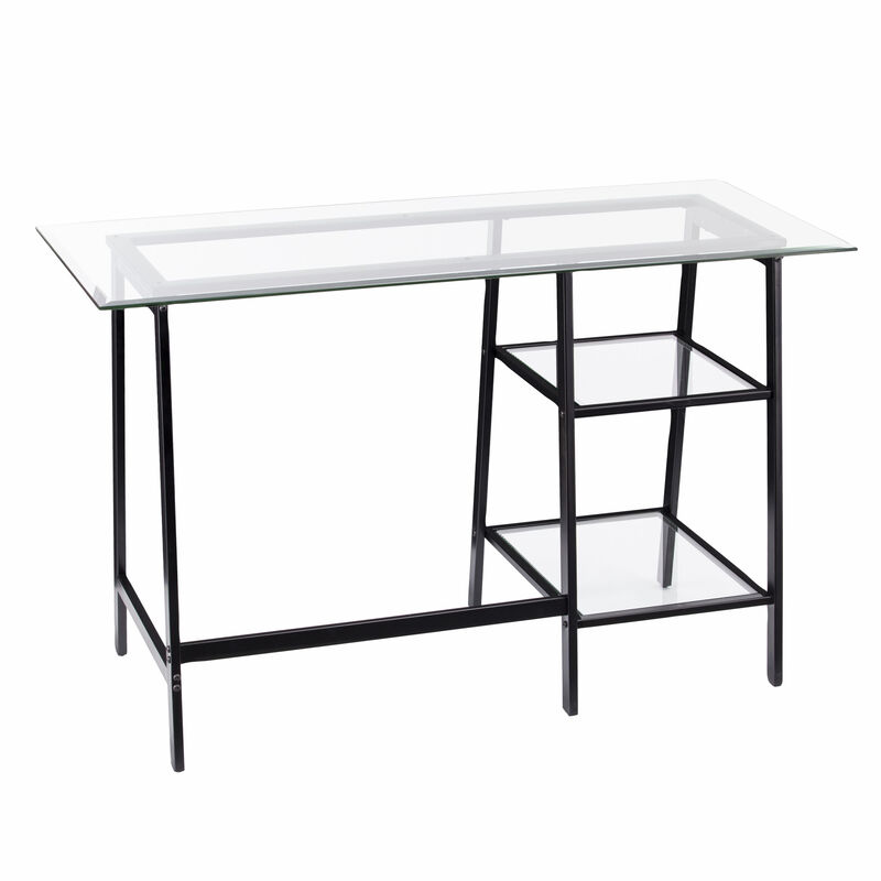 Designer Glass Writing Desk &ndash; Stylish & Functional Work Table