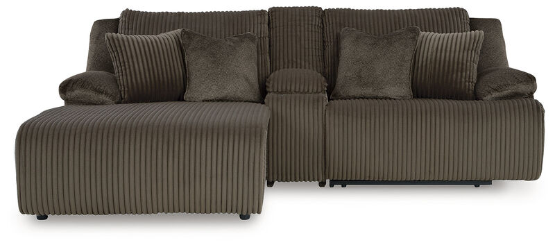 Top Tier 3PC Reclining Sectional Sofa