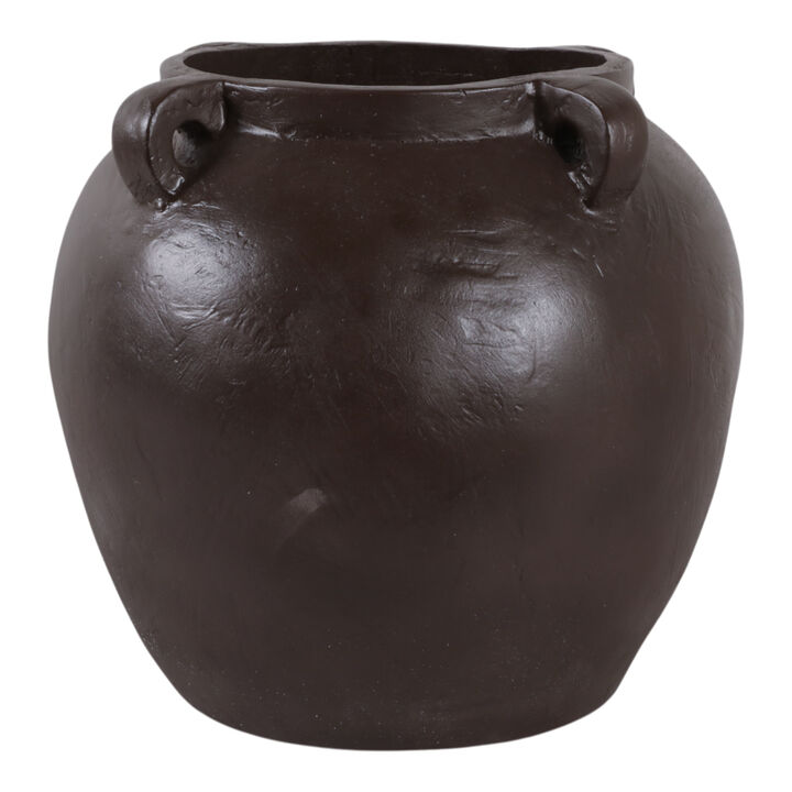 Textured Ecomix 4-Handle Vase