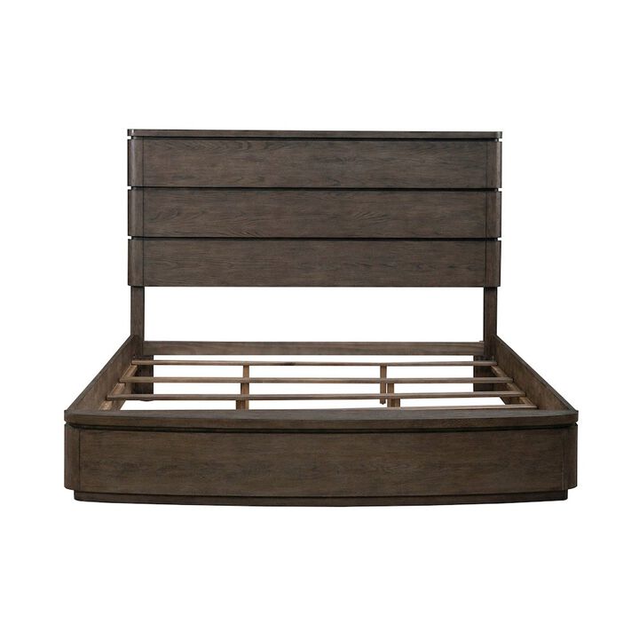 Liberty Furniture California King Panel Bed LED Touch Light, Dresser & Mirror, Chest, Night Stand