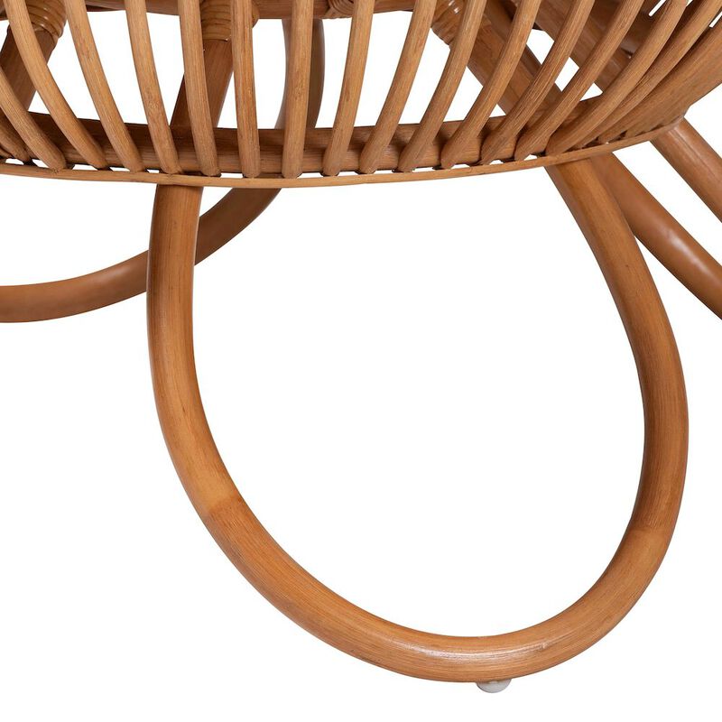 bali & pari Abel Natural Rattan Coffee Table