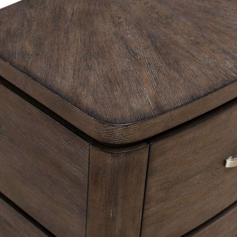 Liberty Furniture California King Panel Bed LED Touch Light, Dresser & Mirror, Chest, Night Stand image number 9