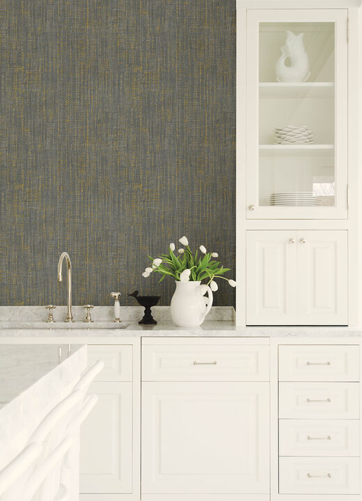 Rattan Bronze Weave Wallpaper (Set of 2)