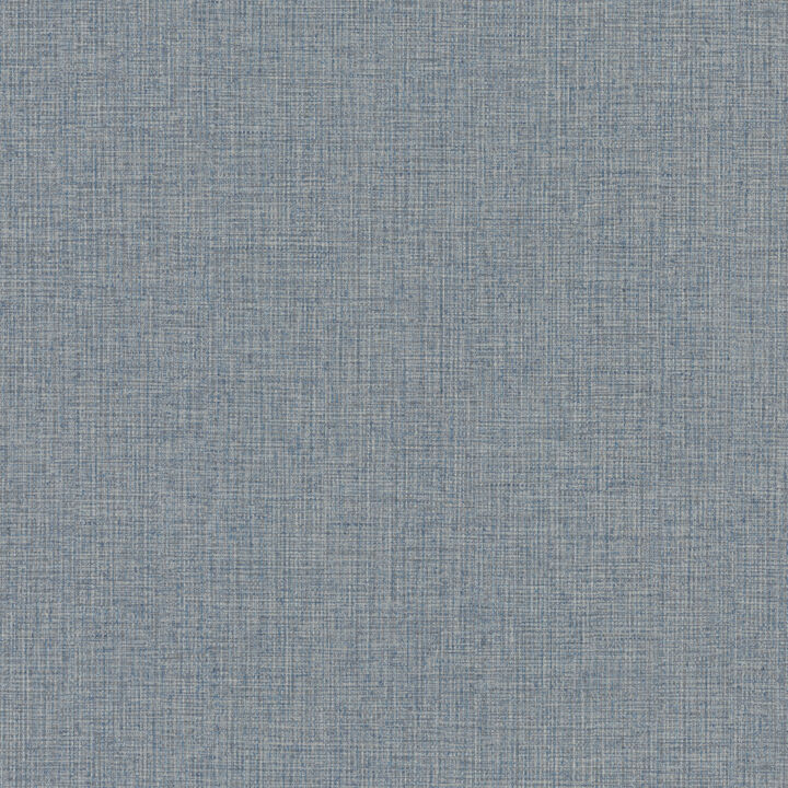 Clarkson Sky Blue Woven Wallpaper