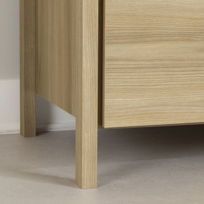 Gravity 5-Drawer Chest, Natural Ash