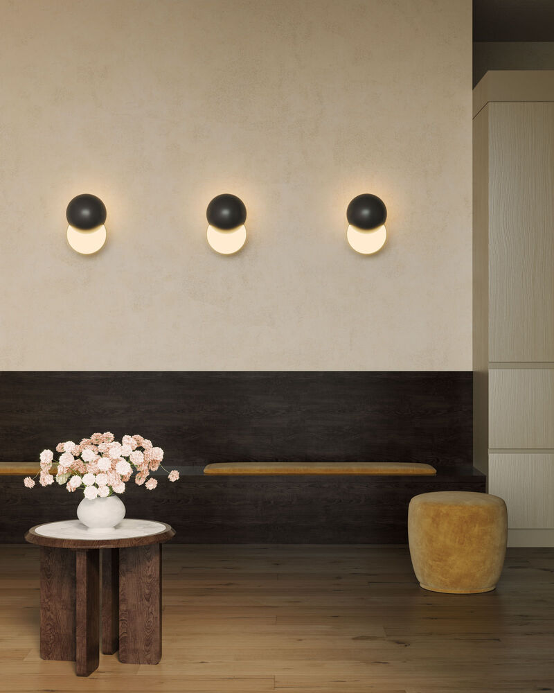 Void 12-in Damp-Rated Dimmable LED Wall Sconce image number 3