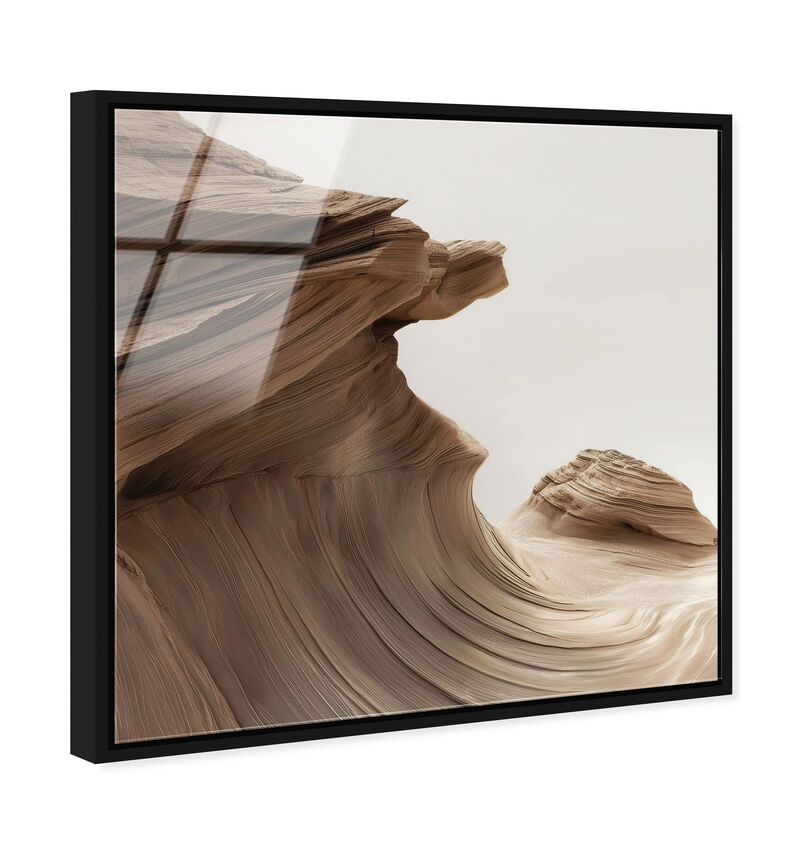 Stoic Sandstone II Abstract Canvas Print by Oliver Gal image number 2