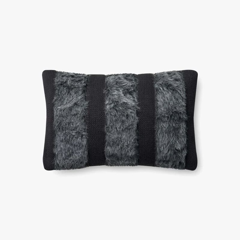 P0519 Grey 13"x21" Poly Pillow