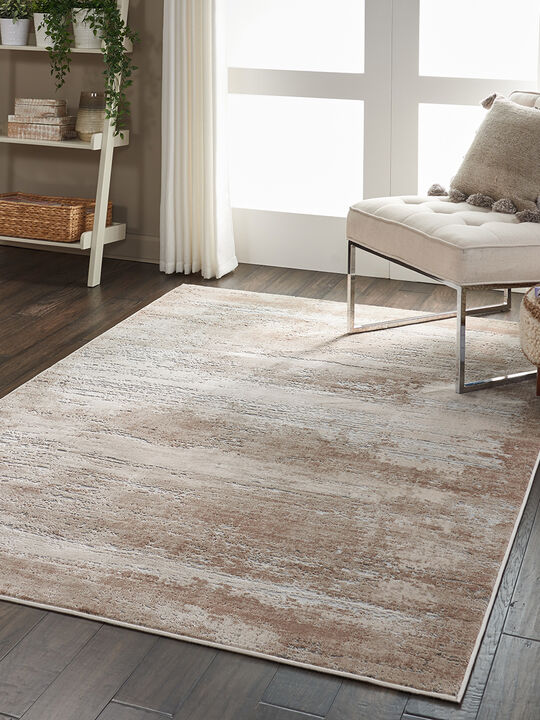 Rustic Textures RUS03 Beige 7&rsquo;10&rdquo; x Round Rug