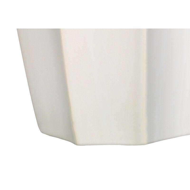 Monarch Specialties I 9731 - Lighting, 27"H, Table Lamp, Cream Ceramic, Ivory / Cream Shade, Modern