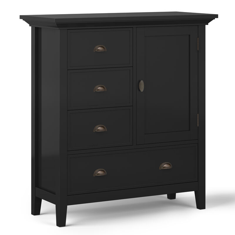 Febcox Solid Wood Medium Storage Cabinet image number 6
