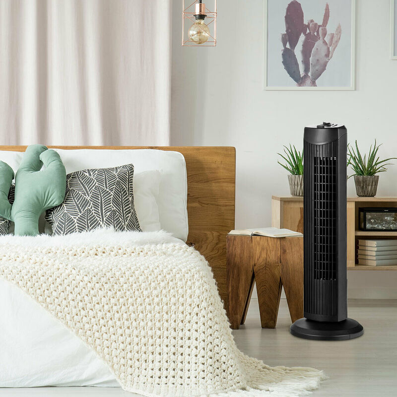 Fantask Quiet Bladeless Oscillating Tower Fan