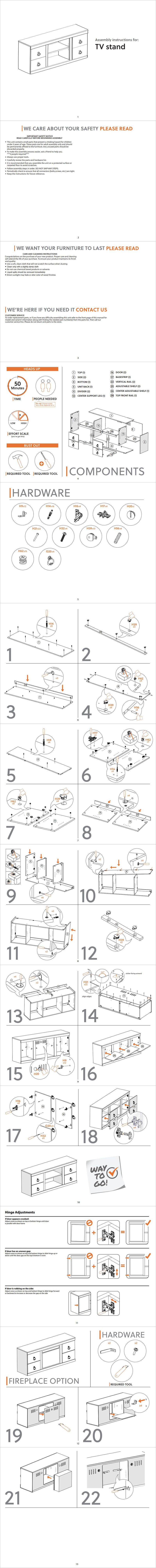 60 Inch Rustic TV Media Entertainment Console, Round Handles, Wood, White - Benzara
