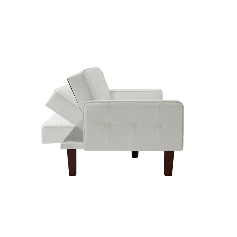Sofa & Sofa Bed-White PU