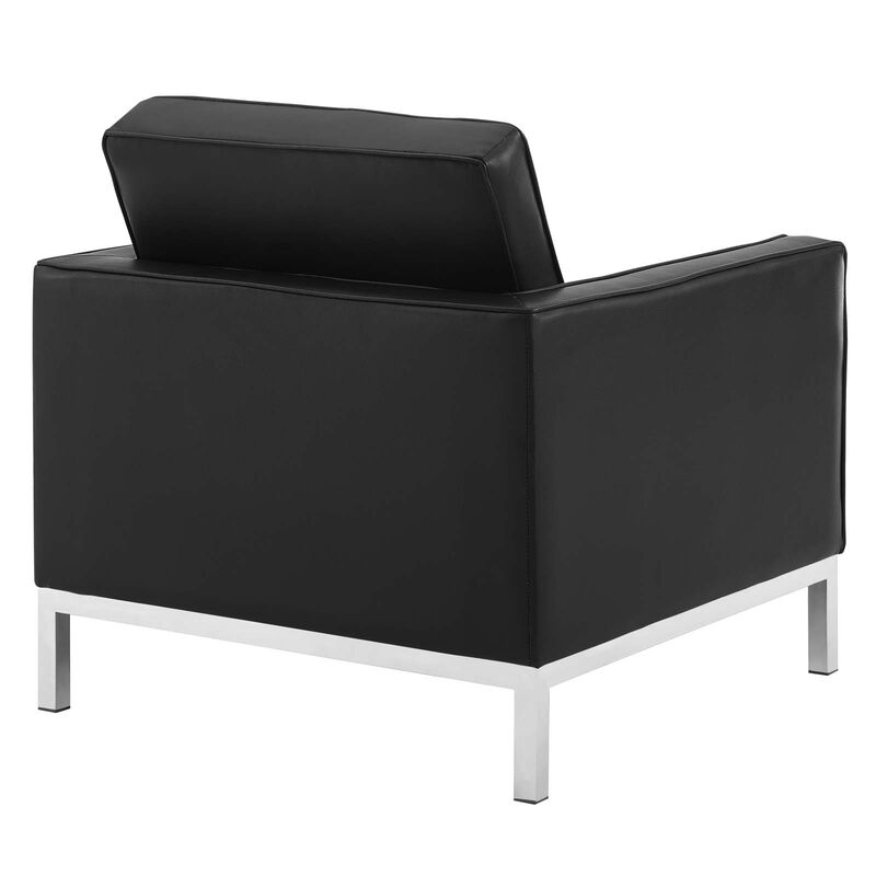 Loft 3-Piece Tufted Upholstered Faux Leather Set image number 5