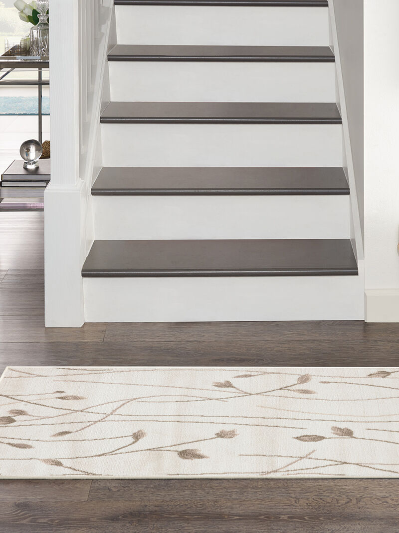 Grafix GRF15 Ivory/Beige 2'3" x 7'6" Rug