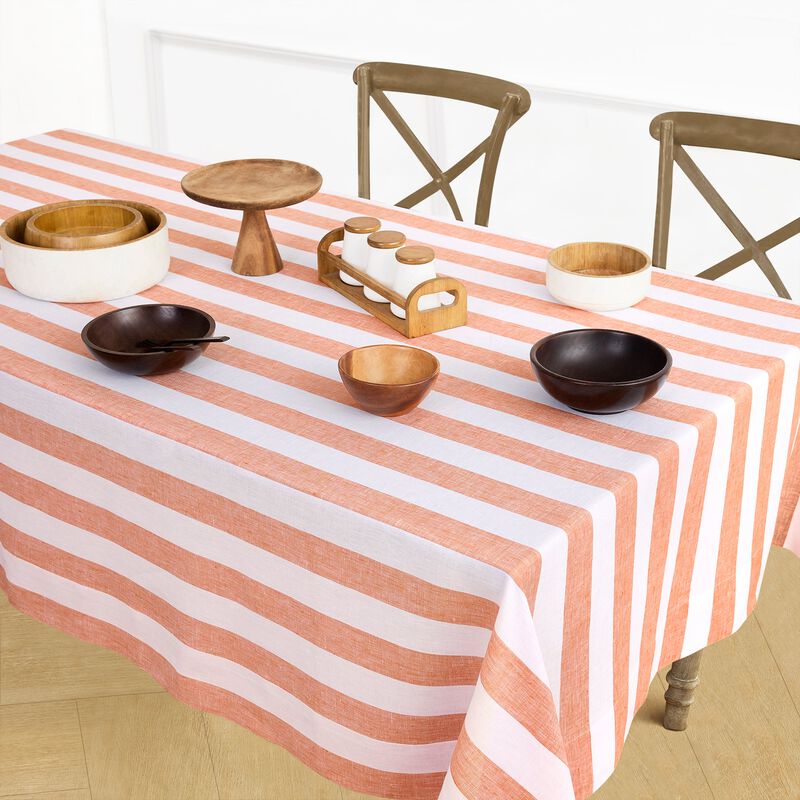Linen Tablecloth - Cabana Stripe image number 2