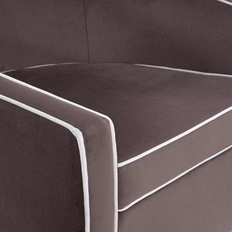 Comfort Pointe Keely Maple Brown Swivel Chair image number 2