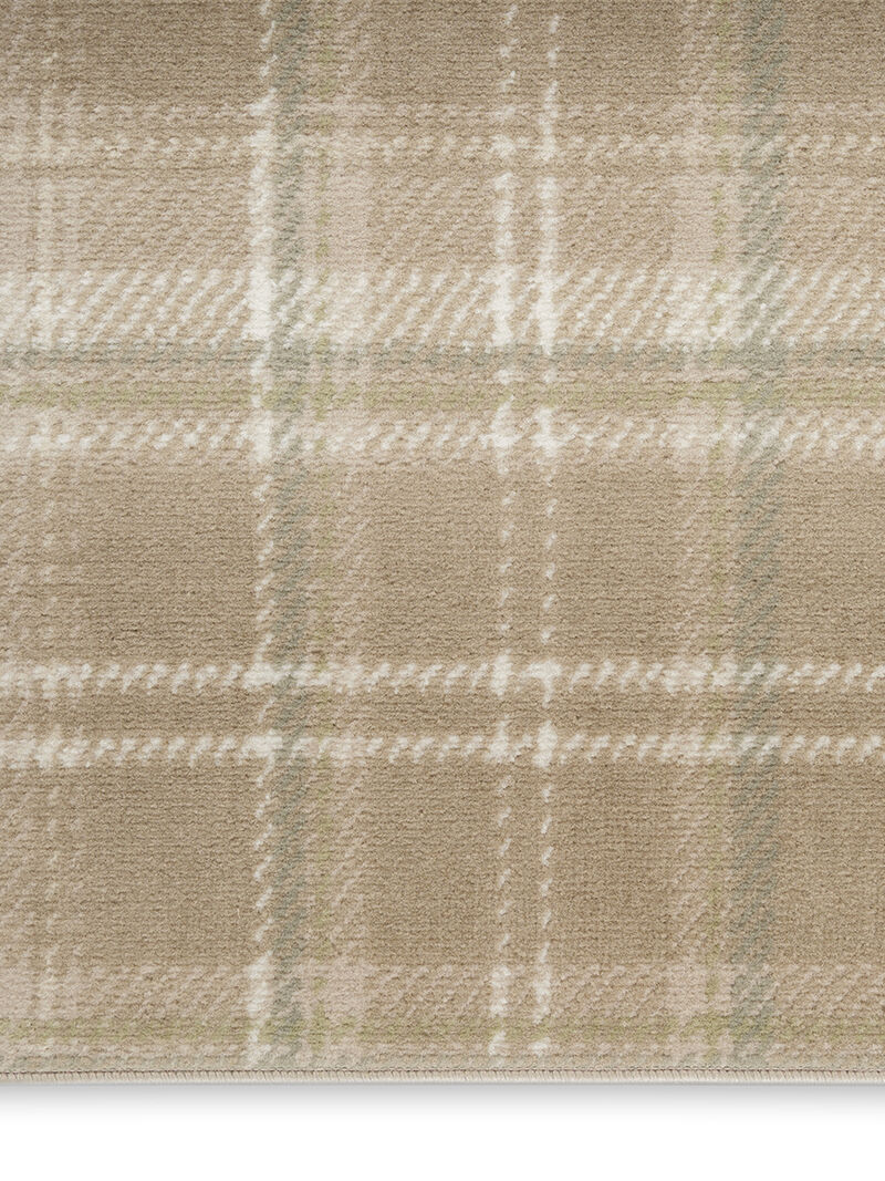 Grafix GRF03 Taupe 9' x 12' Rug image number 6