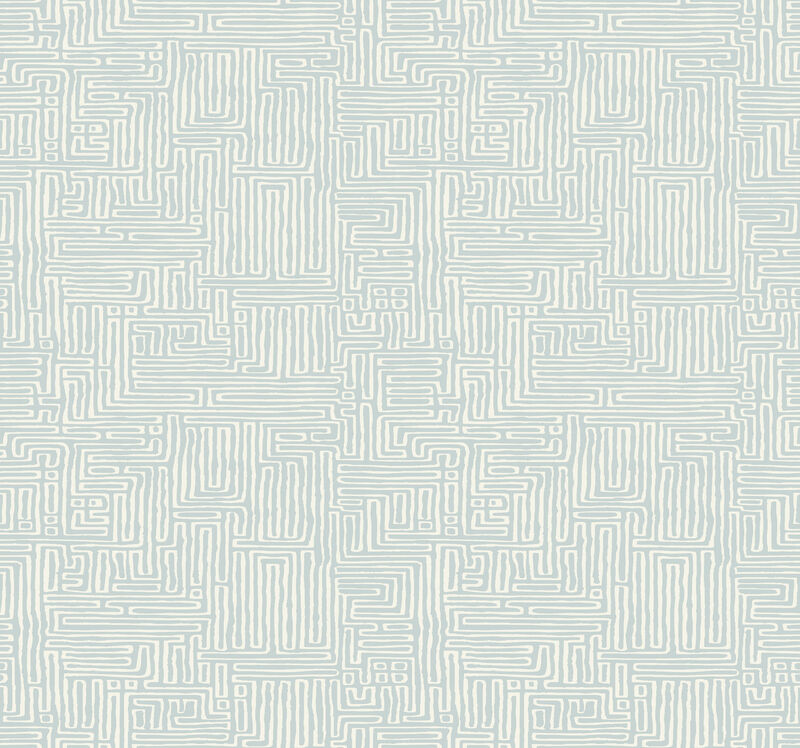 Passages Blue Wallpaper (Set of 2) image number 0