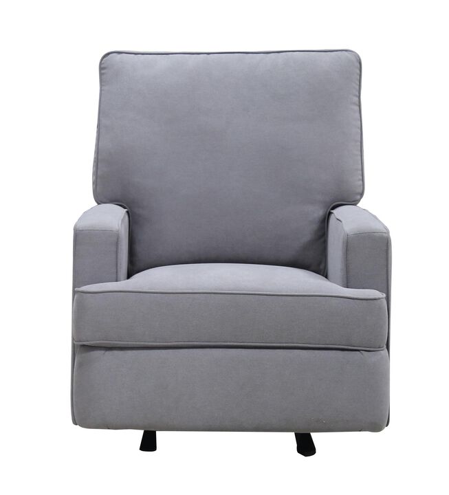 Baby Relax Salma 2-in-1 Rocker Recliner Chair, Taupe Chenille