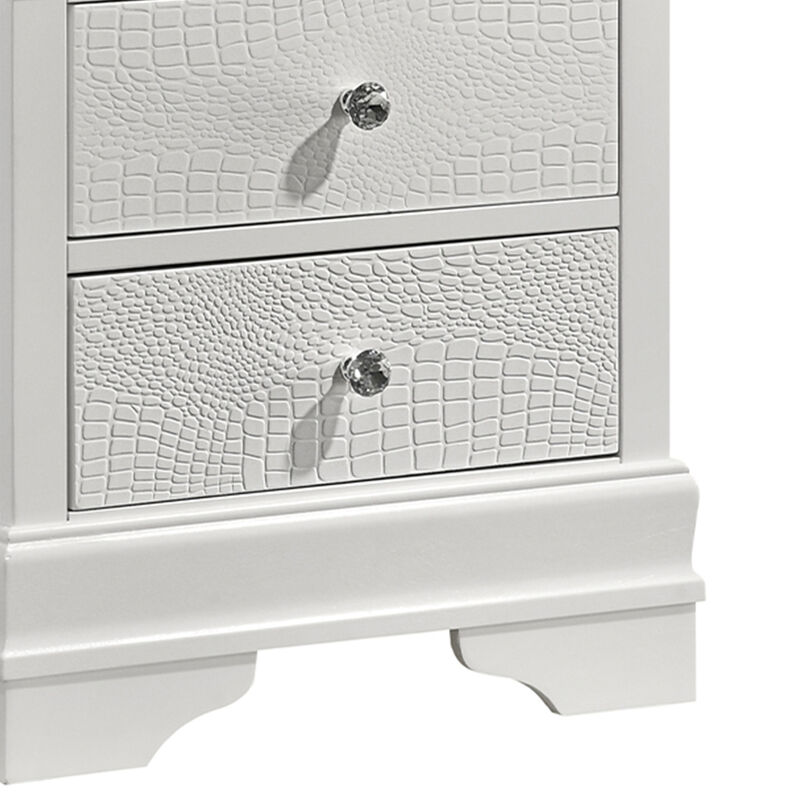 Virestiq Textured 2-Drawer Nightstand image number 8