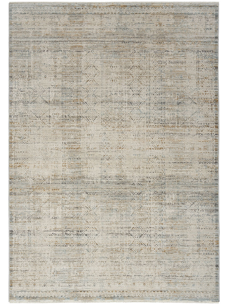 Lynx LNX06 Ivory/Multicolor 2'6" x 4'6" Rug