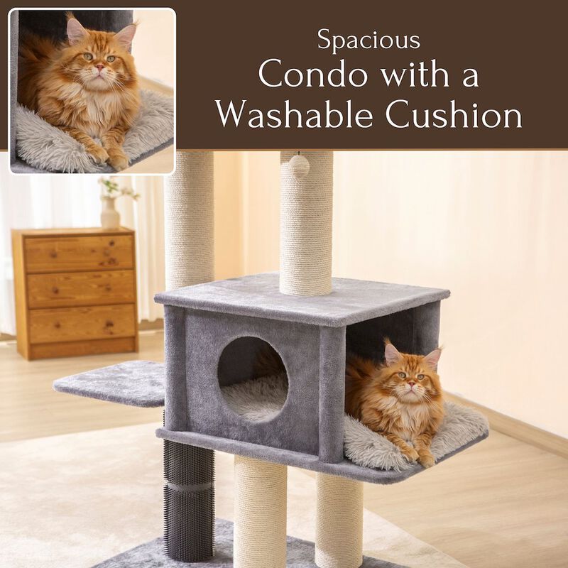 Petpals Grand Maine Coon 5-Level Cat Tree