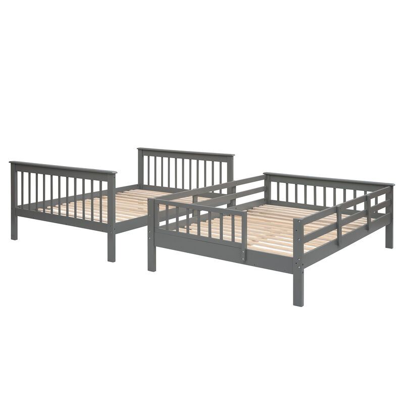 Merax Stairway Twin-Over-Twin Bunk Bed with Twin size Trundle