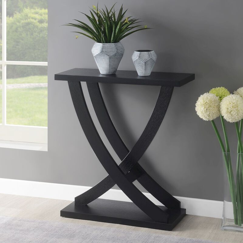 Convenience Concepts Newport Criss-Cross Console Table