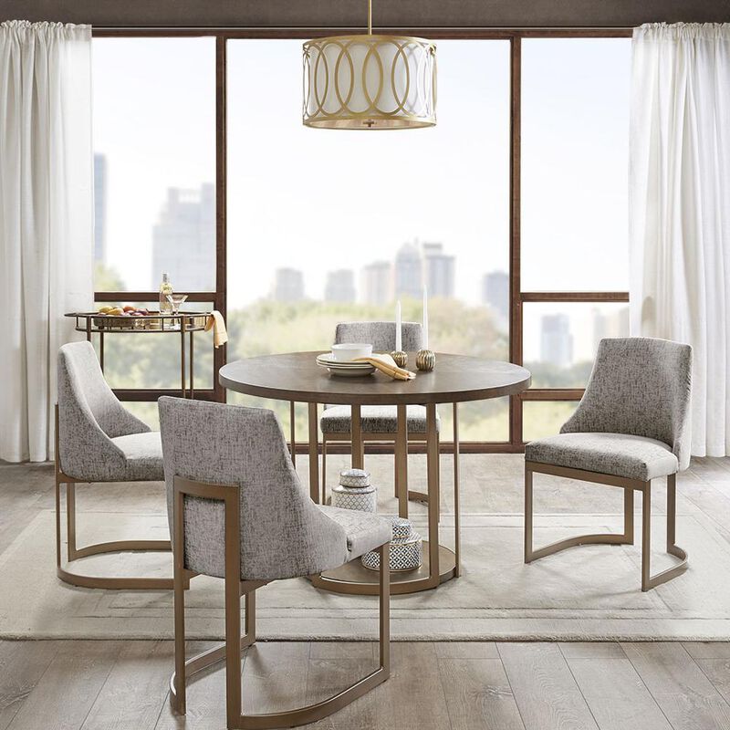 Madison Park Bryce Dining Chair (set of 2), Grey