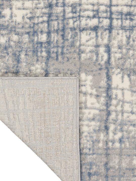 CK950 Rush CK950 Ivory/Blue 9' x 12' Rug