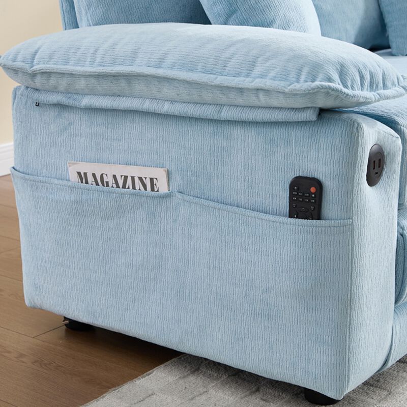 Jidpop 3-in-1 Upholstered Futon Sofa image number 7