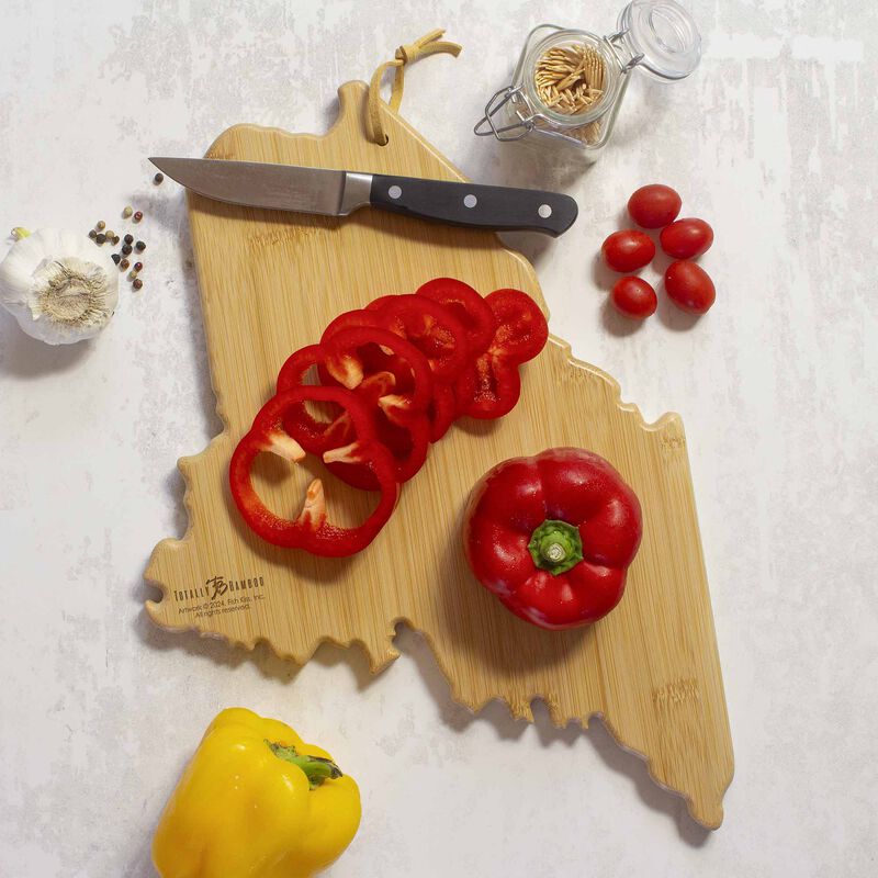 Maine Cutting Board with Artwork by Fish Kiss&trade;