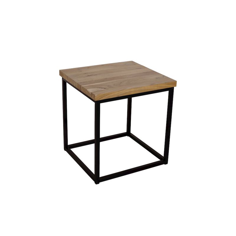Jofran Ames Solid Wood Modern End Table