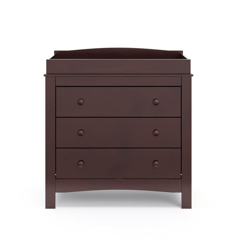 Graco Noah 3 Drawer Chest with Changing Topper (Espresso)