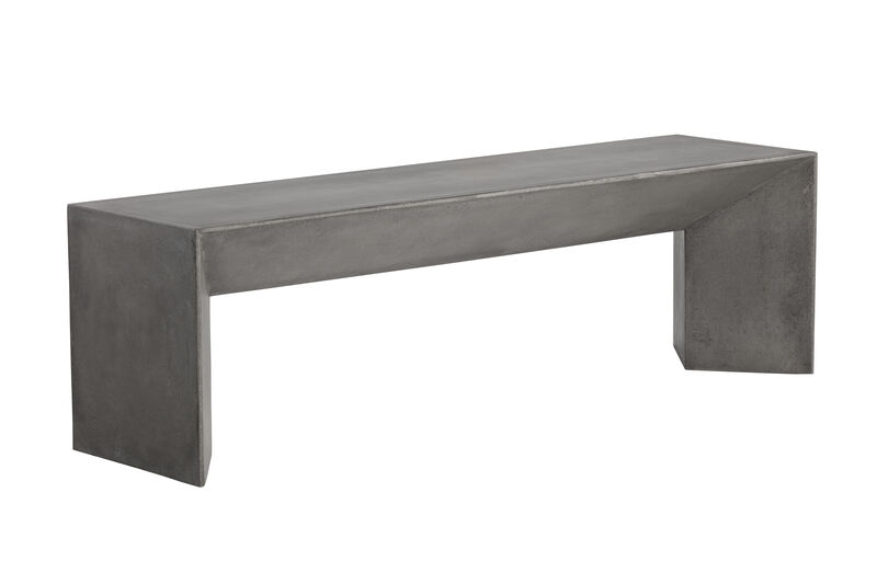 Quintessa Grey Bench image number 2
