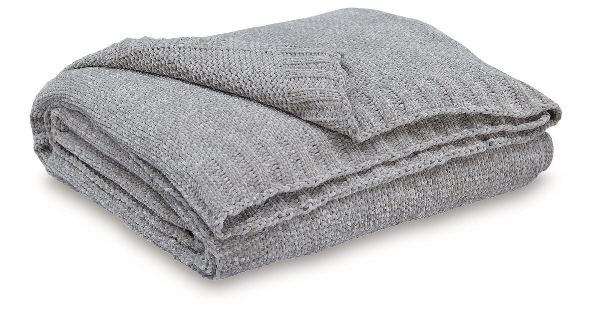 Anawood Throw (Set of 3), Gray