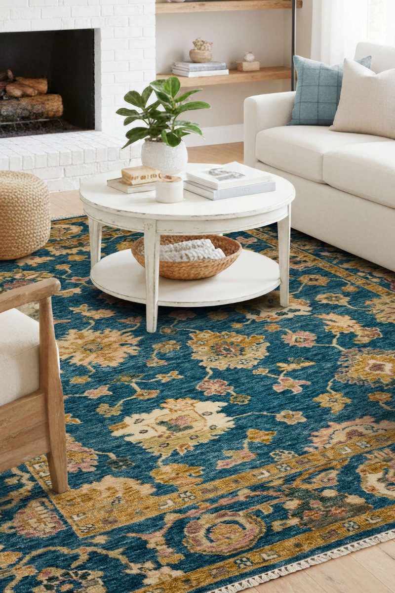 Percival Morgan Blue 9' x 12' Rug image number 2