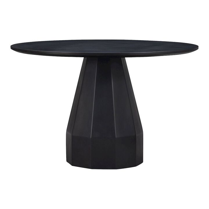 Moe's Home Collection Templo Outdoor Dining Table Black